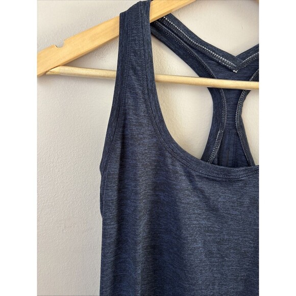 Yogalicious Women’s Blue Racerback Tank Top Size Small Athletic Workout Yoga - Picture 2 of 6